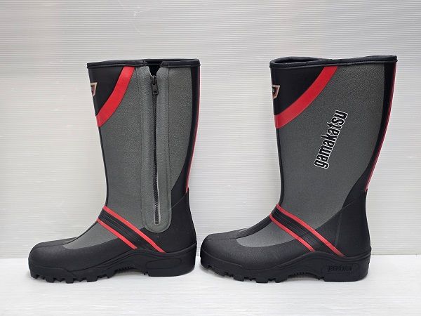 ♥品 ガマカツ がまかつ スパイクブーツ Lサイズ 25.5cm～26.0cm GM-4411 フィッシング 釣り 特殊発泡ラバー グレー ○YR-19245○ HRDEVELOPMENT_JP