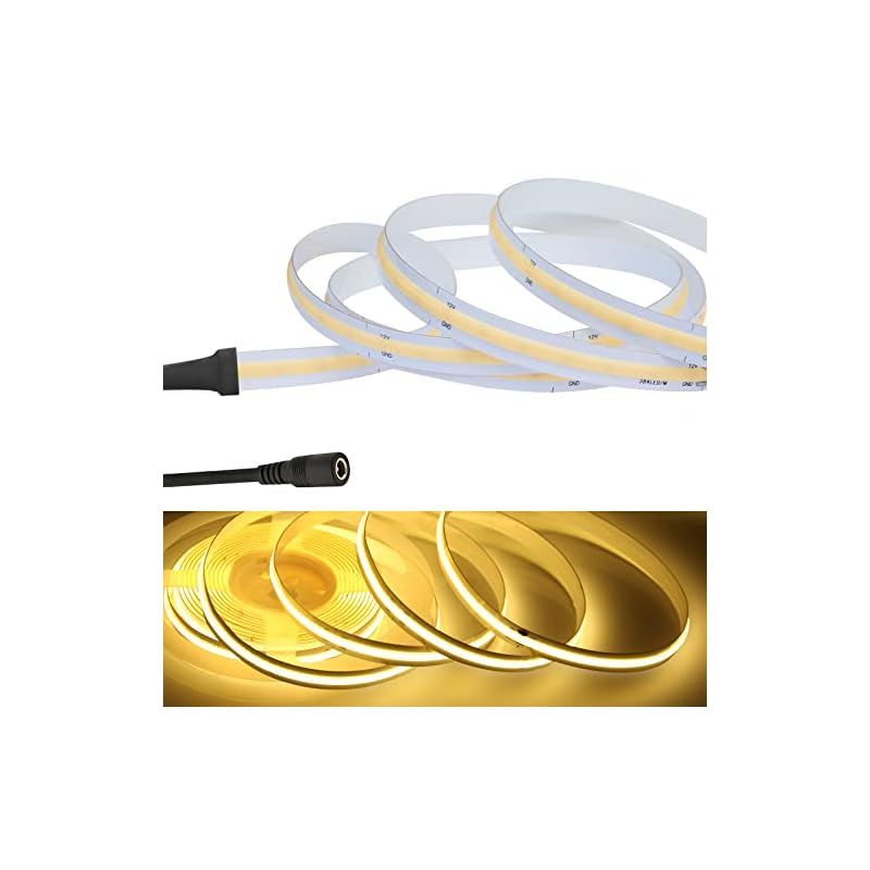 もちゃ様ご確認画像 LEKE COB テープライトLEDストリップライトフレキシブル 高密度 LED