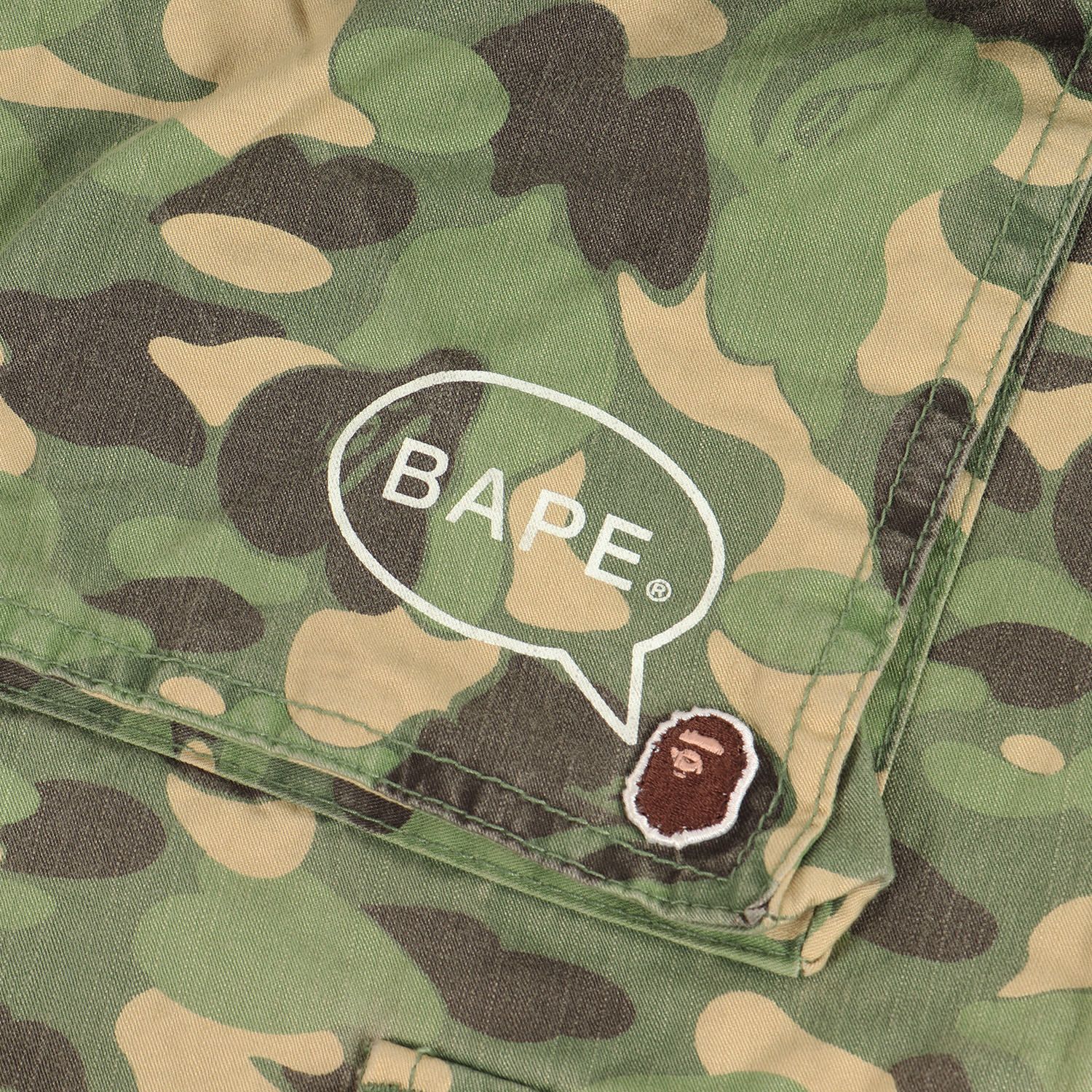 A BATHING APE ア ベイシング エイプ パンツ サイズ:S 00s 猿迷彩 