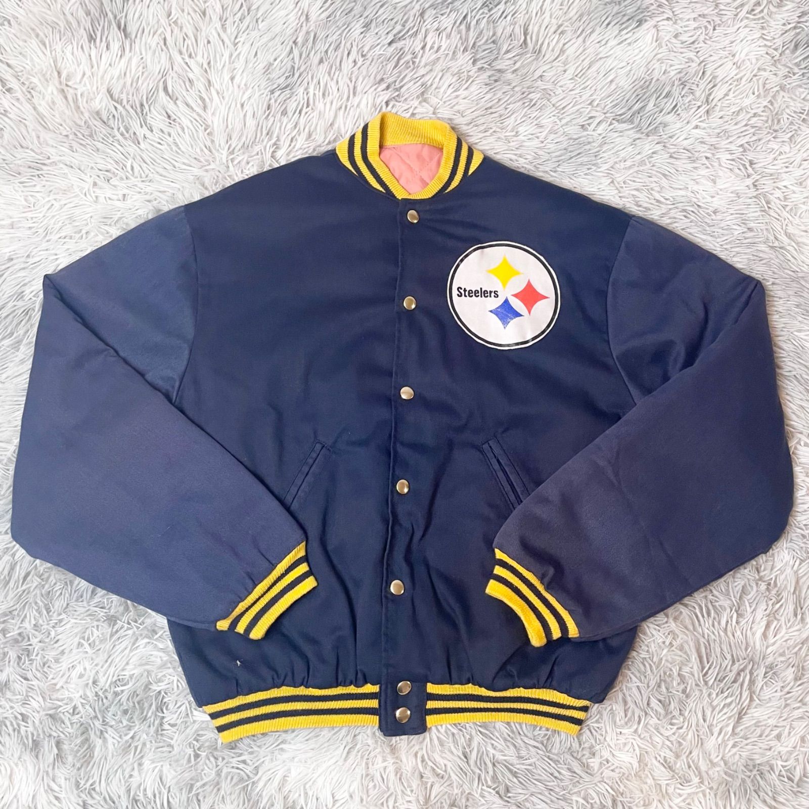 美品】 NFL Steelers スティーラーズ スーパーボウル スタジャン 