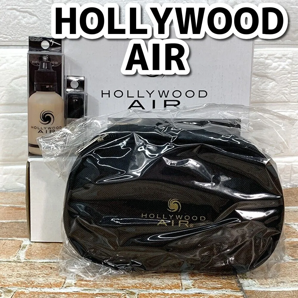 【美品】HOLLYWOOD AIR ハリウッドエアー メイク用エアーブラシセット ハリウッドエアーブラシ本体セット買う