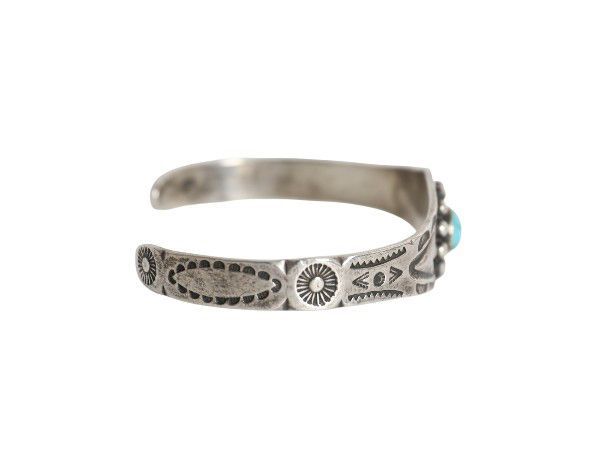 ターコイズ シルバー バングル STERLING メンズ バングル ブレスレット ターコイズシルバー925バングル