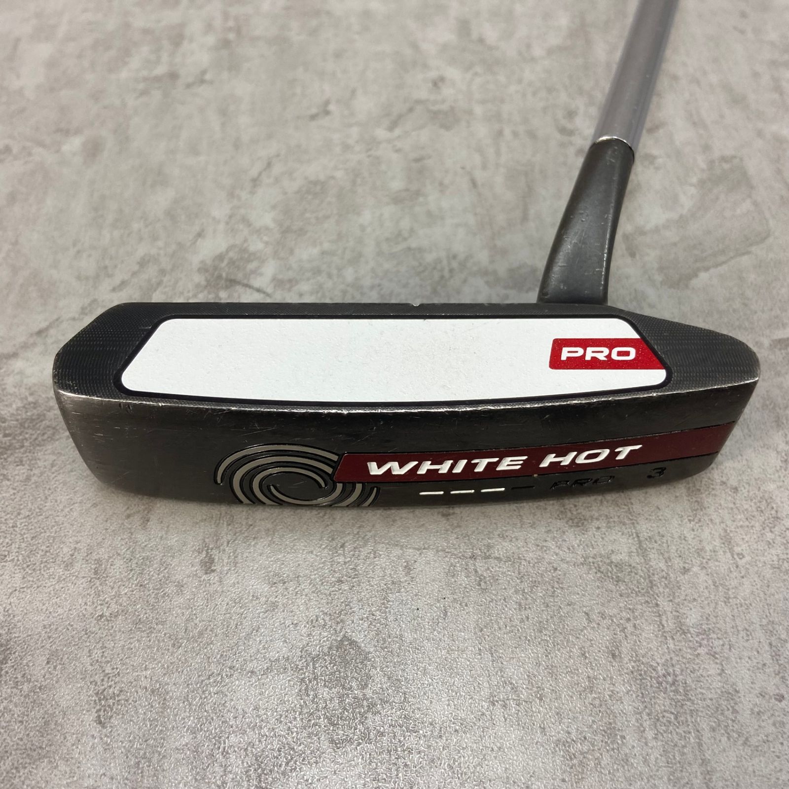 オデッセイ　ホワイトホットプロ　3　メンズゴルフパター　スチール　右利き用　PT　ピン型　35インチ　ODYSSEY　WHITE　HOT　PRO オデッセイ ホワイトホットプロ 3 メンズゴルフパター スチール