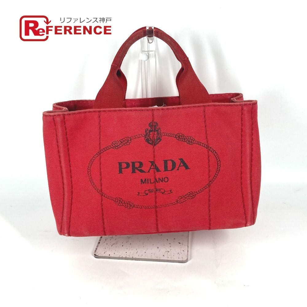 PRADA プラダ ハンドバッグ ロゴ カナパ SS MINI ミニ キャンバス - メルカリ