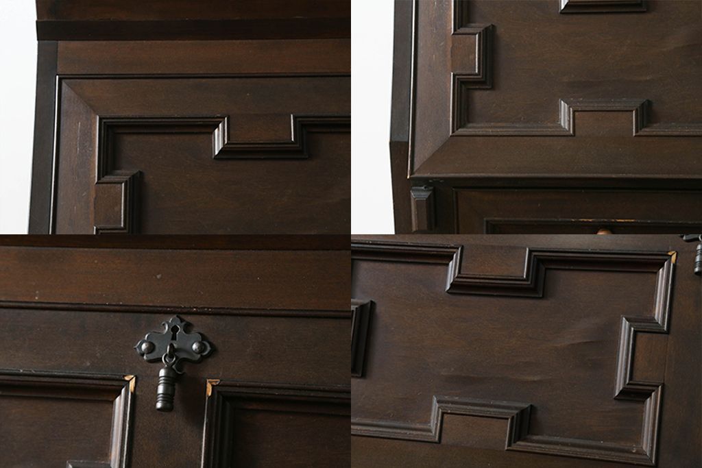 ☆事前問合せ必須☆ 松本民芸家具 ビューローブックケース 中古 美品