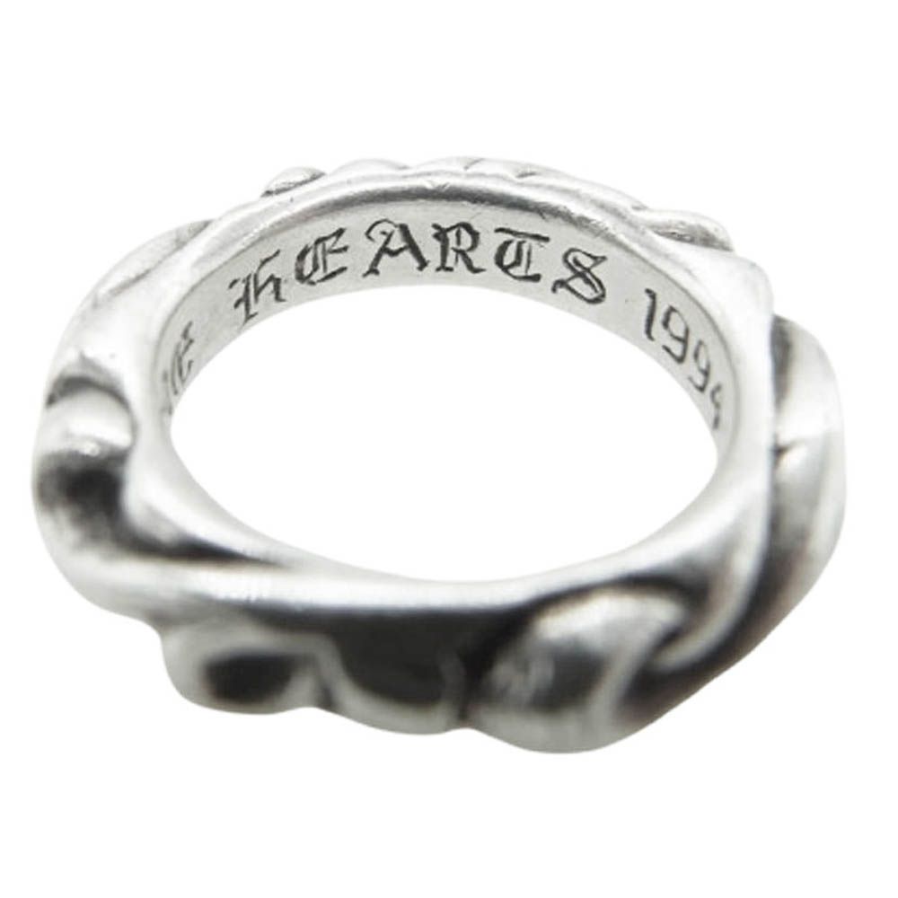 マンマン　クロムハーツ CHROME HEARTS SCRL BAND CHROME HEARTS クロムハーツ（原本無） SCRL BAND RING