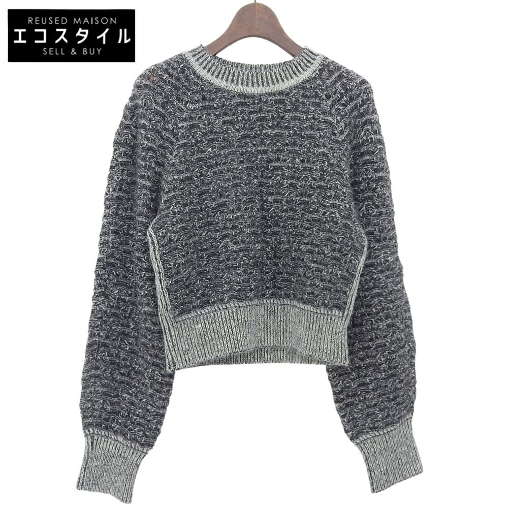 PHOTOCOPIEU フォトコピュー CROCHET SWEATER LILA トップス レディース グレー 36 232LIA 36