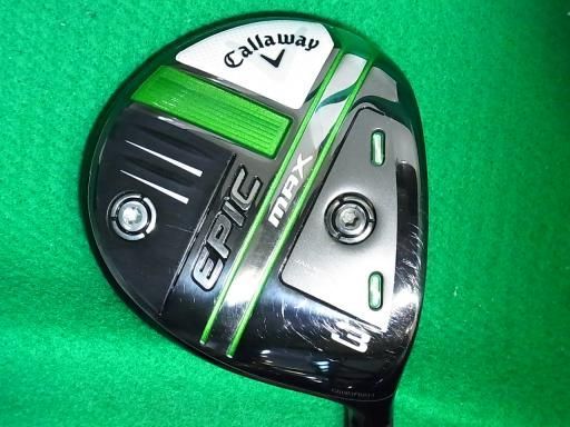 【】 キャロウェイ EPIC MAX 3W フェアウェイウッド FW 純正特注シャフト (フレックスS) メンズ 男性用 右利き 右用 Cランク ゴルフクラブ