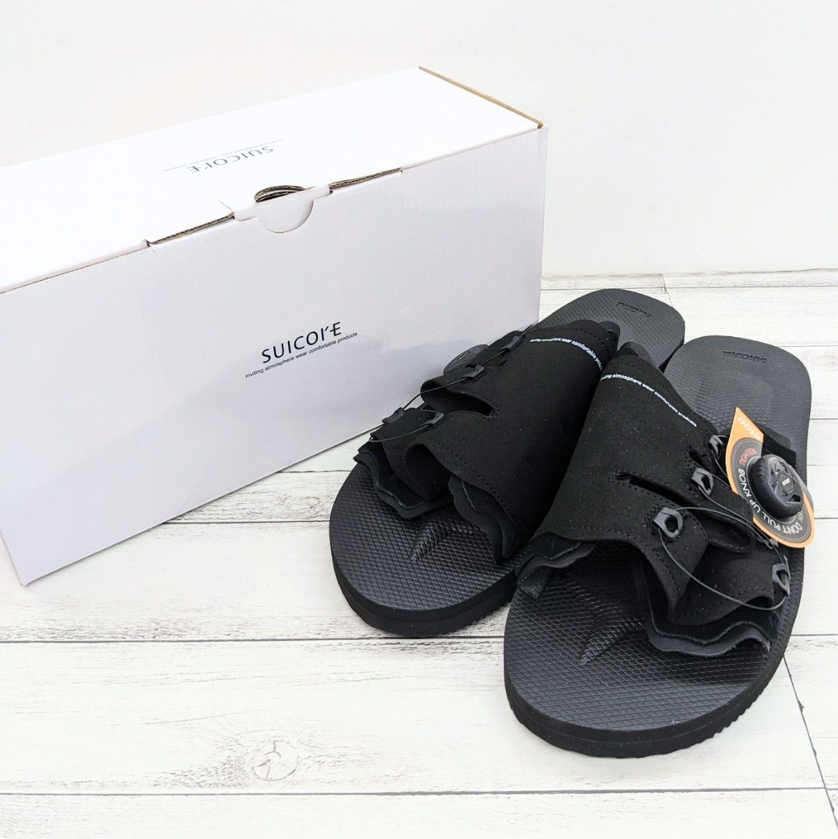 未使用品 SUICOKE OG-258ab / LETA-ab スポーツ サンダル スライド