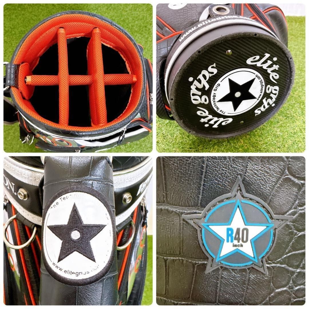 限定 elite grips エリートグリップ キャディバッグ クロコ 希少 限定 elite grips エリートグリップ キャディバッグ クロコ 希少