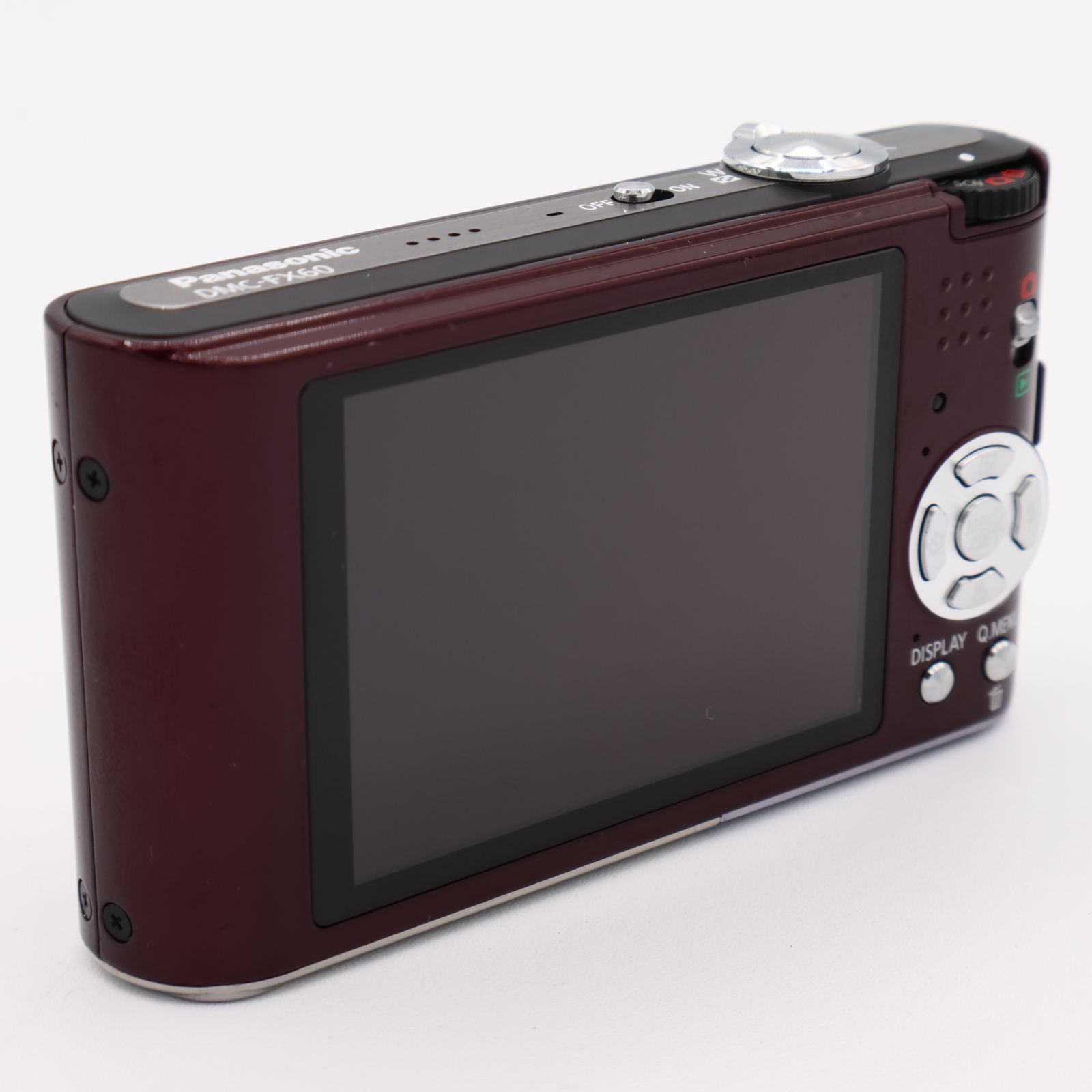 パナソニック LUMIX DMC-FX60ノーブルバイオレット オールドコンデジ