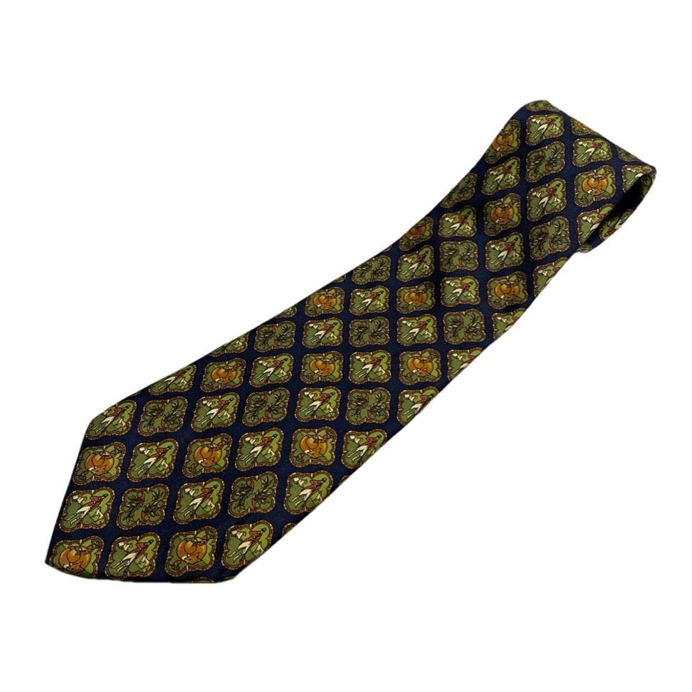 GUCCI グッチ レジメンタル柄 ネイビー ネクタイ 新品未使用GUCCI ネイビー GGパターン ネクタイ GUCCI - グッチ レジ