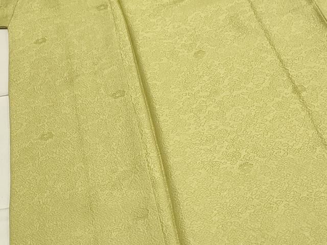 平和屋着物●上質な色無地 舞花地紋