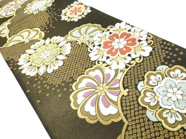 平和屋着物▽六通柄袋帯 正倉院花文 金糸 正絹 逸品 DAAX3226az - メルカリ