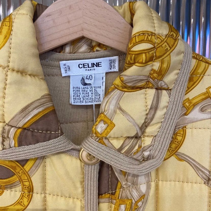 CELINE quilting coat. セリーヌ キルティングコート - メルカリ