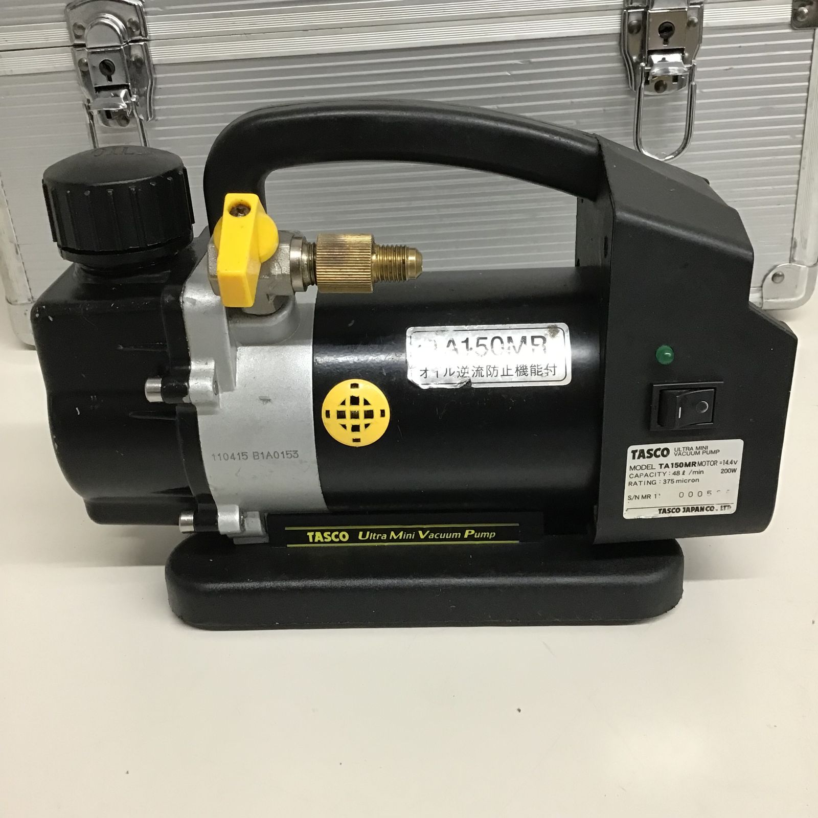 中古品】タスコ 充電式真空ポンプ TA150MR バッテリー2個付【戸田店 
