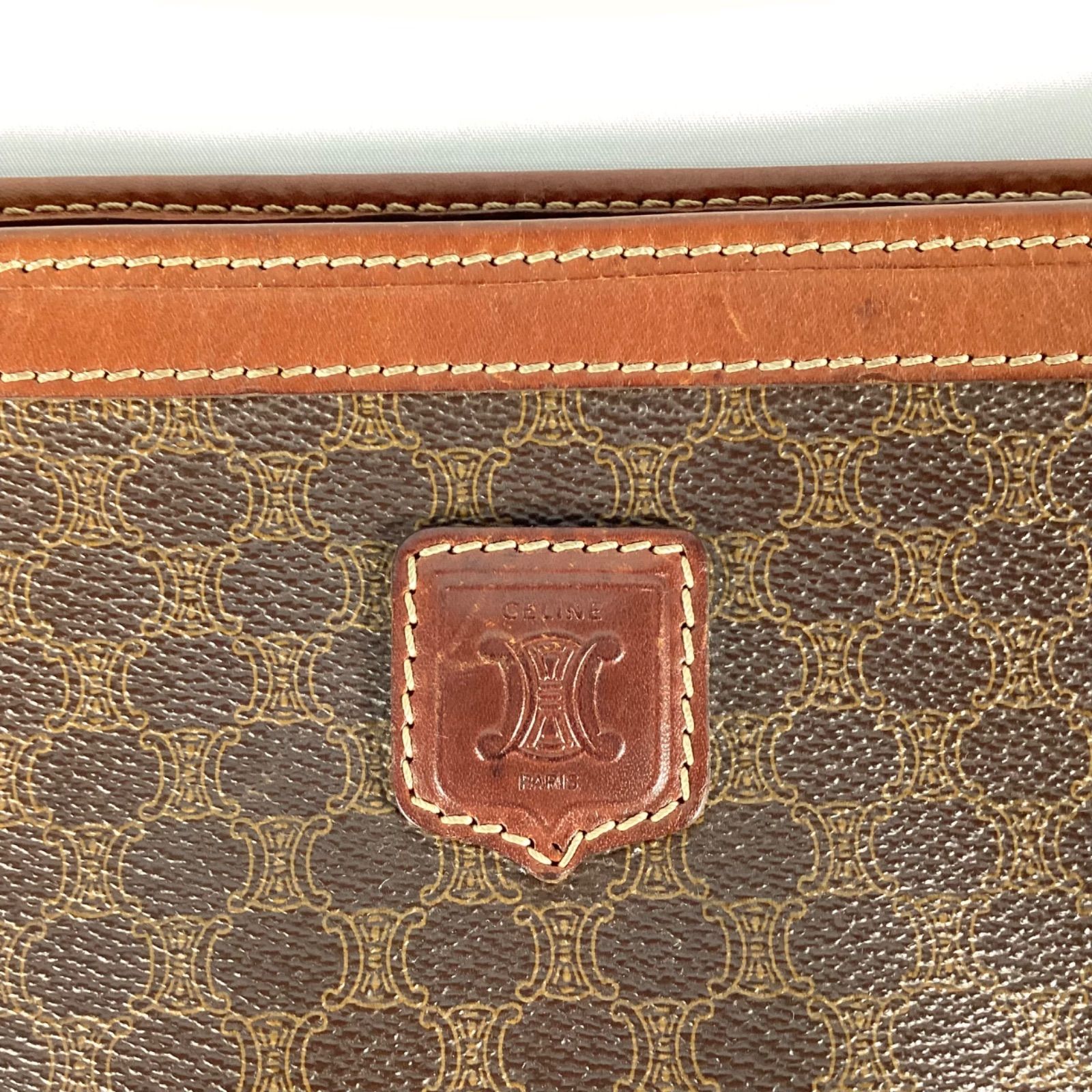 CELINE セリーヌ クラッチバッグ ヴィンテージ マカダム柄