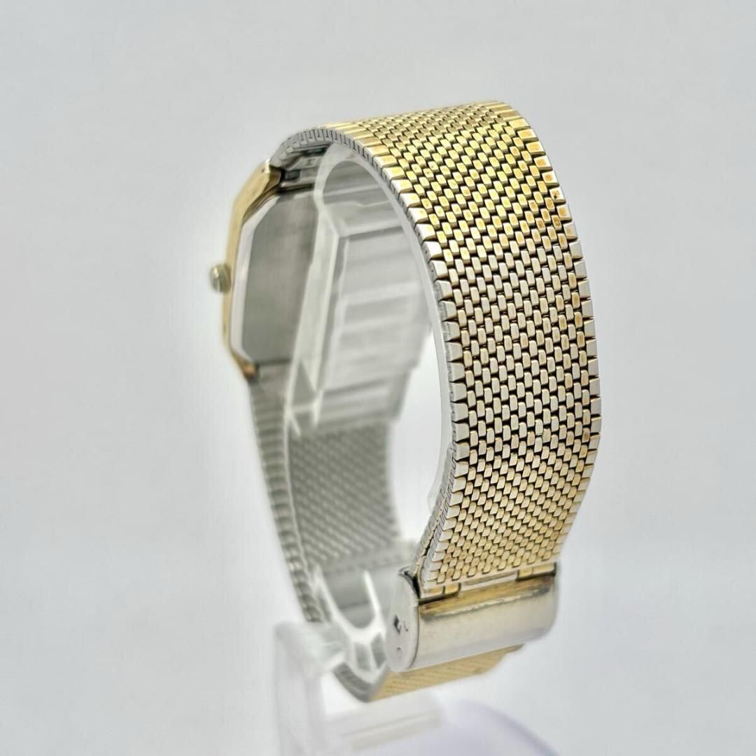 新品電池】 SEIKO セイコー メンズ 腕時計 ゴールド オクタゴン - メルカリ