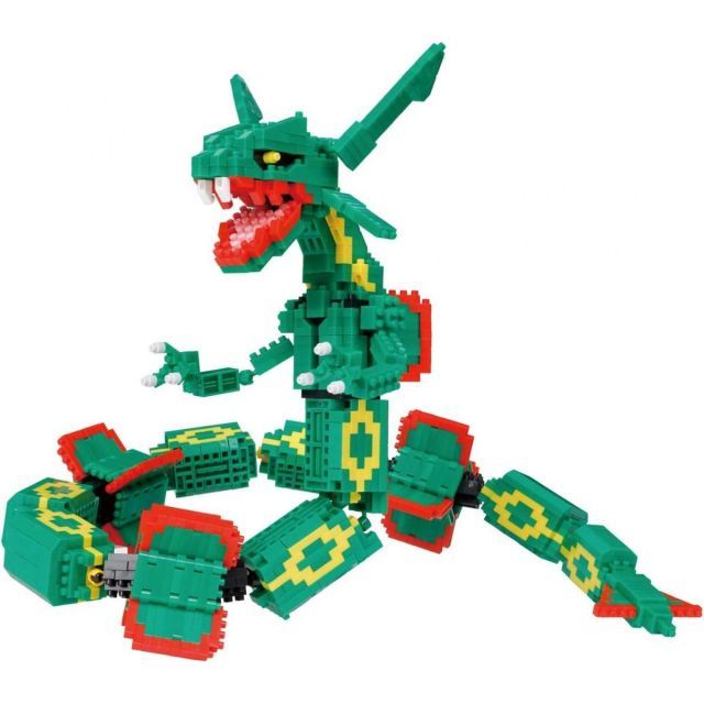 全国無料，新作 カワダ ナノブロック nanoblock ポケットモンスター レックウザ エクストリームDX NBPM_074 おもちゃ 玩具 12歳～ 小物・アクセサリー