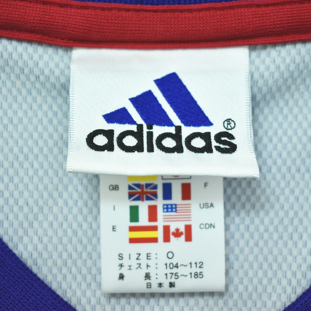 日本製 アディダス adidas 2002 日本代表 HOME 1st ♯18 小野