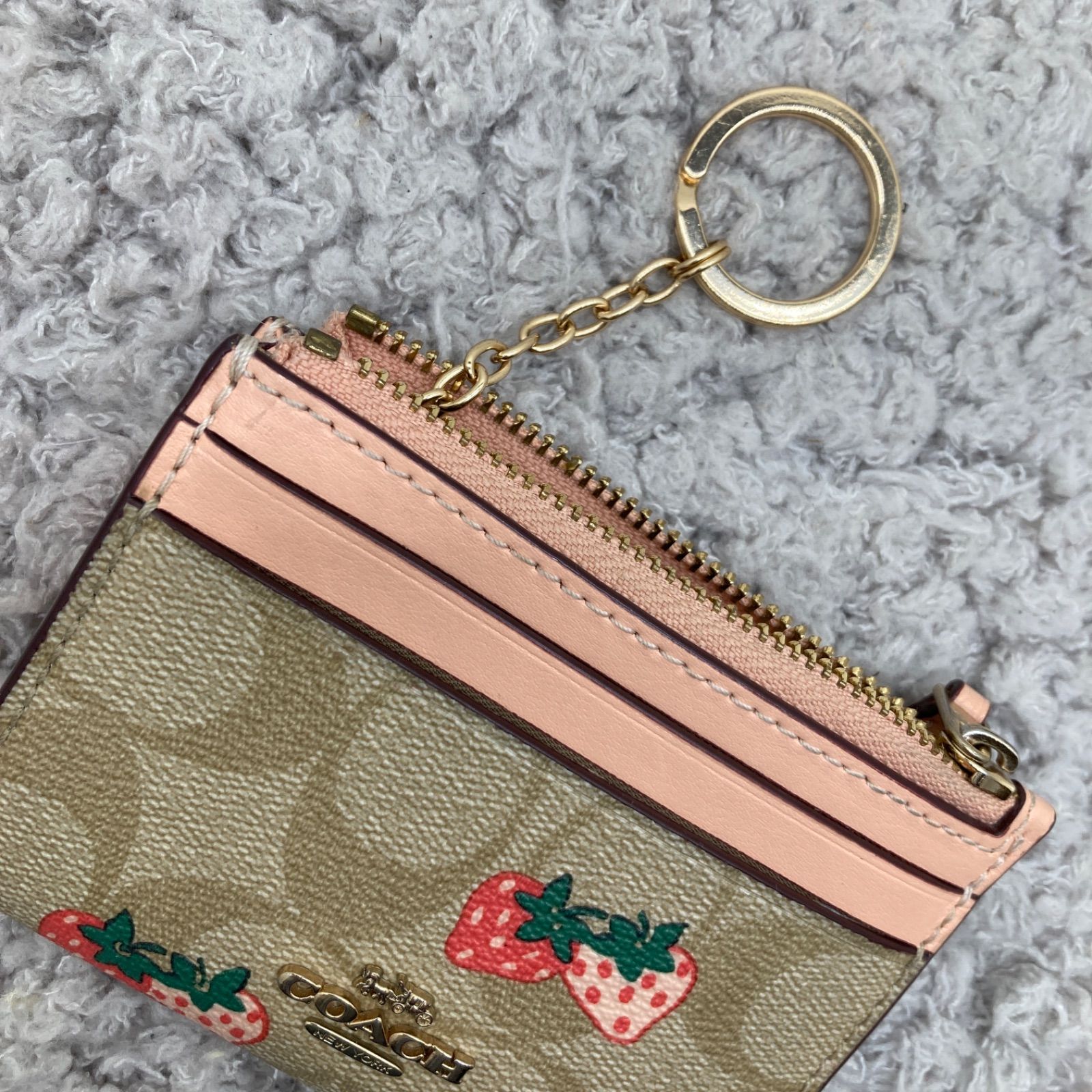 最終値下げ❣️美品❣️COACHコーチ❣️パスケースコインケースキー 