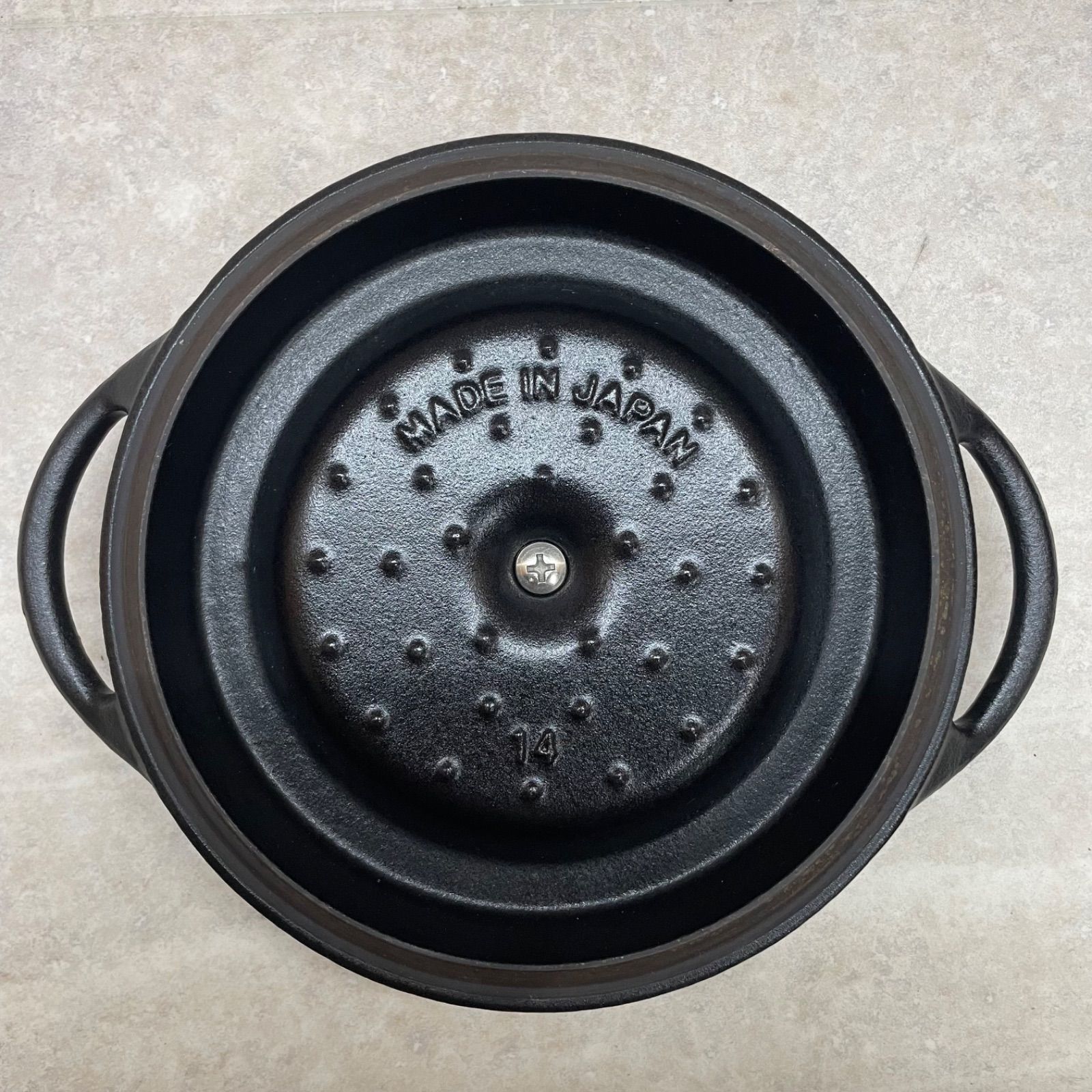  バーミキュラ オーブンポットラウンド 両手鍋 14 cm 22 cmセット ブラック 両手鍋 鍋 グリル