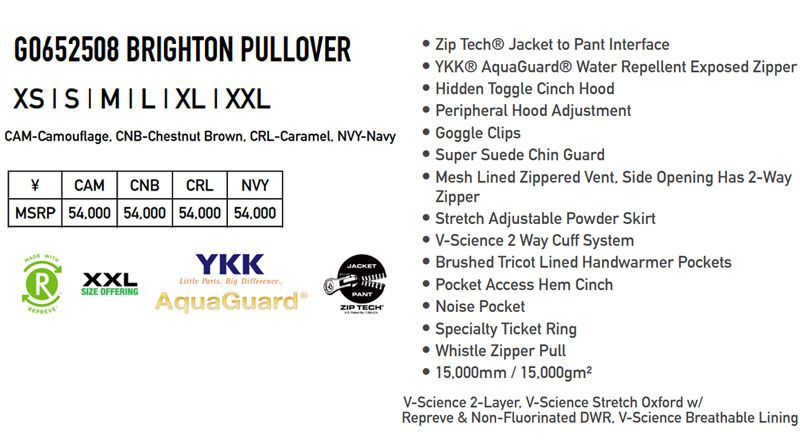 BRIGHTON pullover