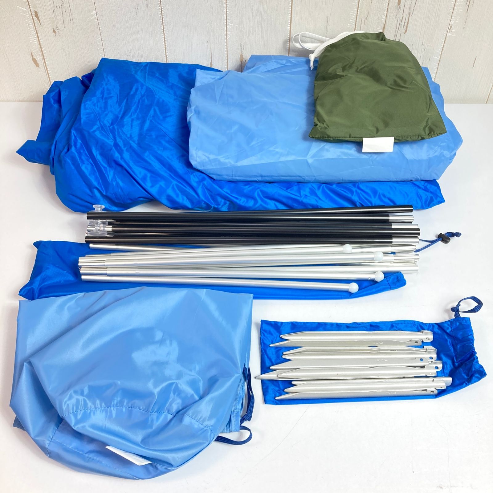 プロモンテ　超軽量テント VL-28 GSセット オリーブ 2人用 新品未使用 m_vl28_004.jpg