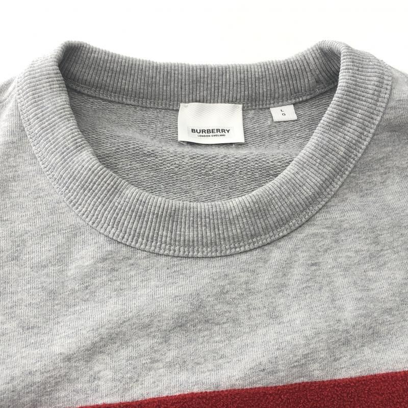 BURBERRY』 バーバリー (M) クルーネックスウェット 【中古】BURBERRY 