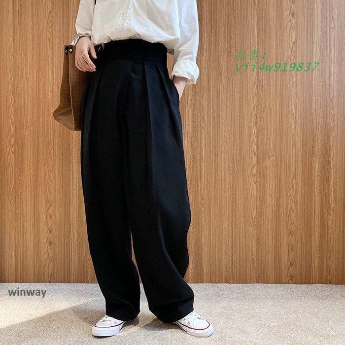 赤字覚悟!タックワイドパンツ レディース ボ秋 冬 春 イージーパンツ マジックテープ 美シルエット ワイドパンツ アシンメトスラックス