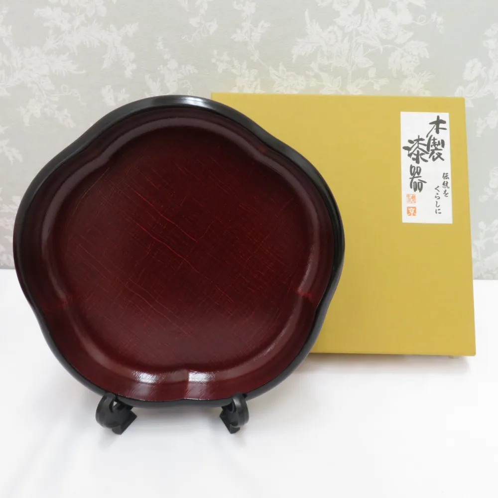 【山中漆器　千筋\