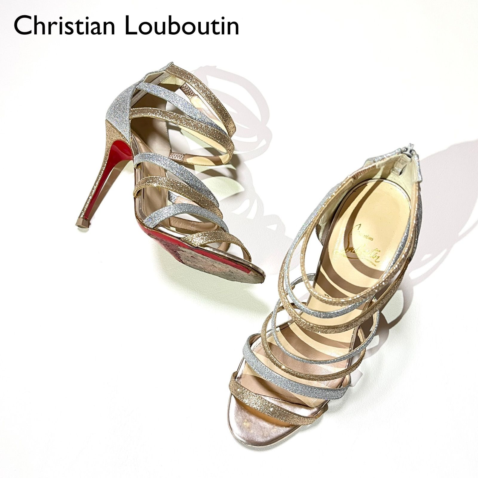 ルブタン♡ストラップヒール Christian Louboutin - 未使用