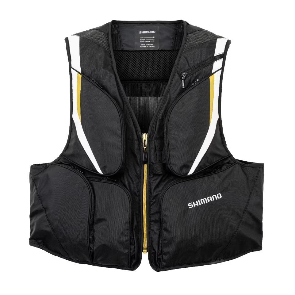 シマノ 2WAY ショートベスト VE-520W ブラック L|XL|2XL