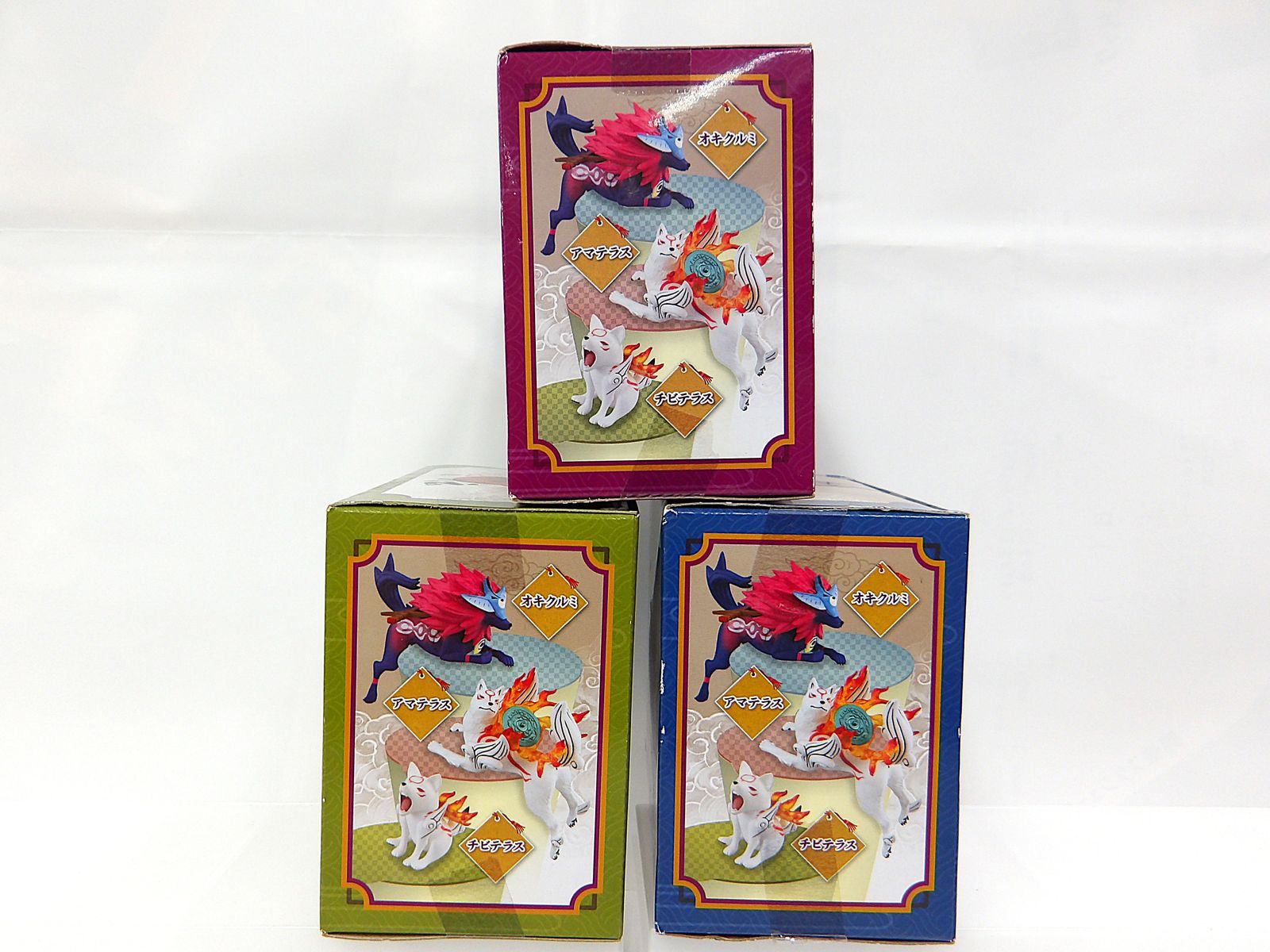 中古】 大神 ＆大神伝 ぬーどるストッパー ぷち弐 全3種セット