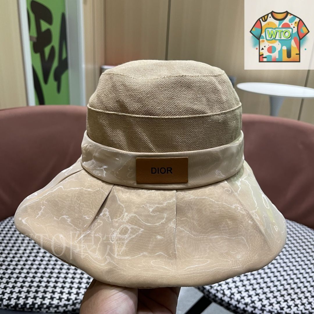Dior☆VIP☆テディD リバーシブル フィッシャーマンハット DIOR(ディオール)フィッシャーマンキャップ04-1 - メルカリ