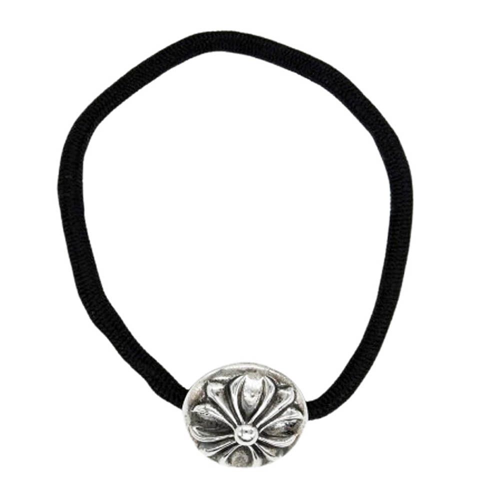 CHROME HEARTS クロムハーツ クロスボール ヘアゴム オールド クロムハーツクロスボールヘアバンド(ヘアアクセサリー)|クロム