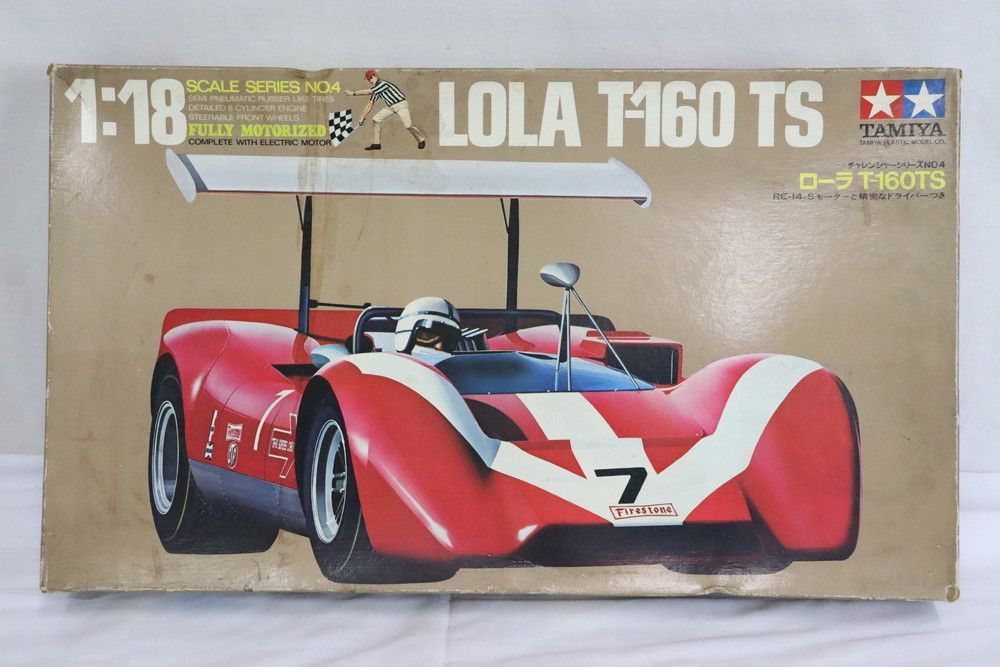 ◇TAMIYA ローラ T-160TS 1/18スケール 昭和レトロ プラモデル
