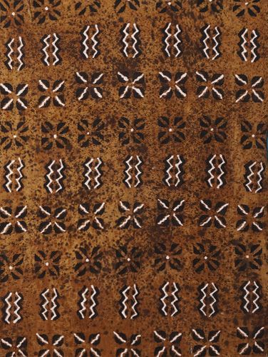 アフリカ マリ共和国 ボゴラン 手織り 泥染め 臈纈染 クロス