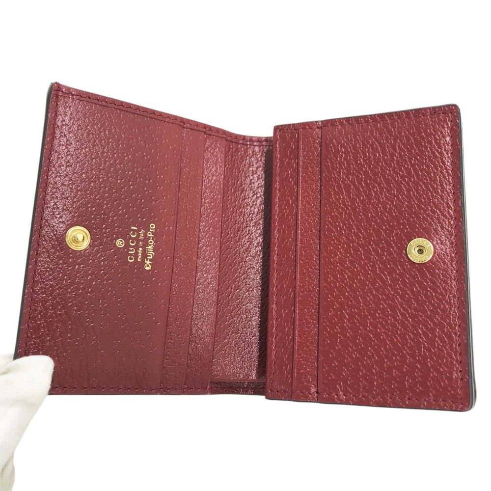 グッチ GUCCI 二つ折り財布 GGスプリーム ドラえもん 647788 Amazon | [グッチ] 647788 2TWAG ドラえもん ミニGGスプリーム