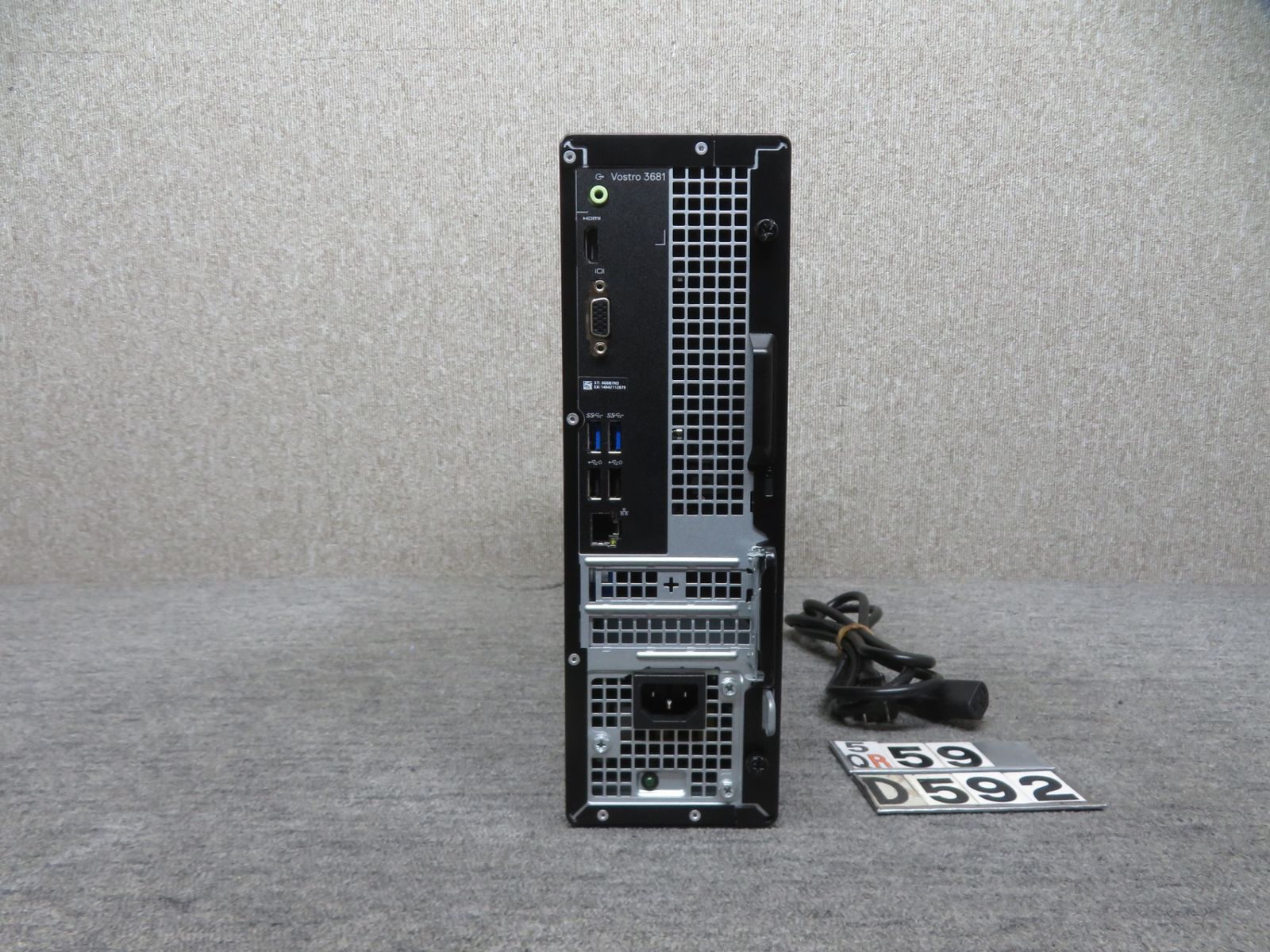 爆速10世代CPU・事務処理◎】◇ DELL Vostro 3681 / Core i5-10400 [高速12