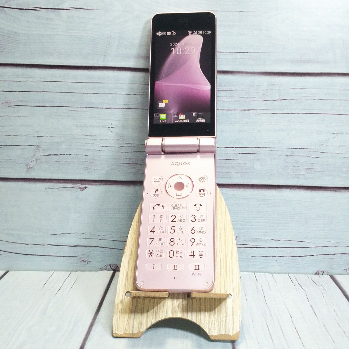 SoftBank] AQUOS ケータイ2 601SH ピンク SIM解除済