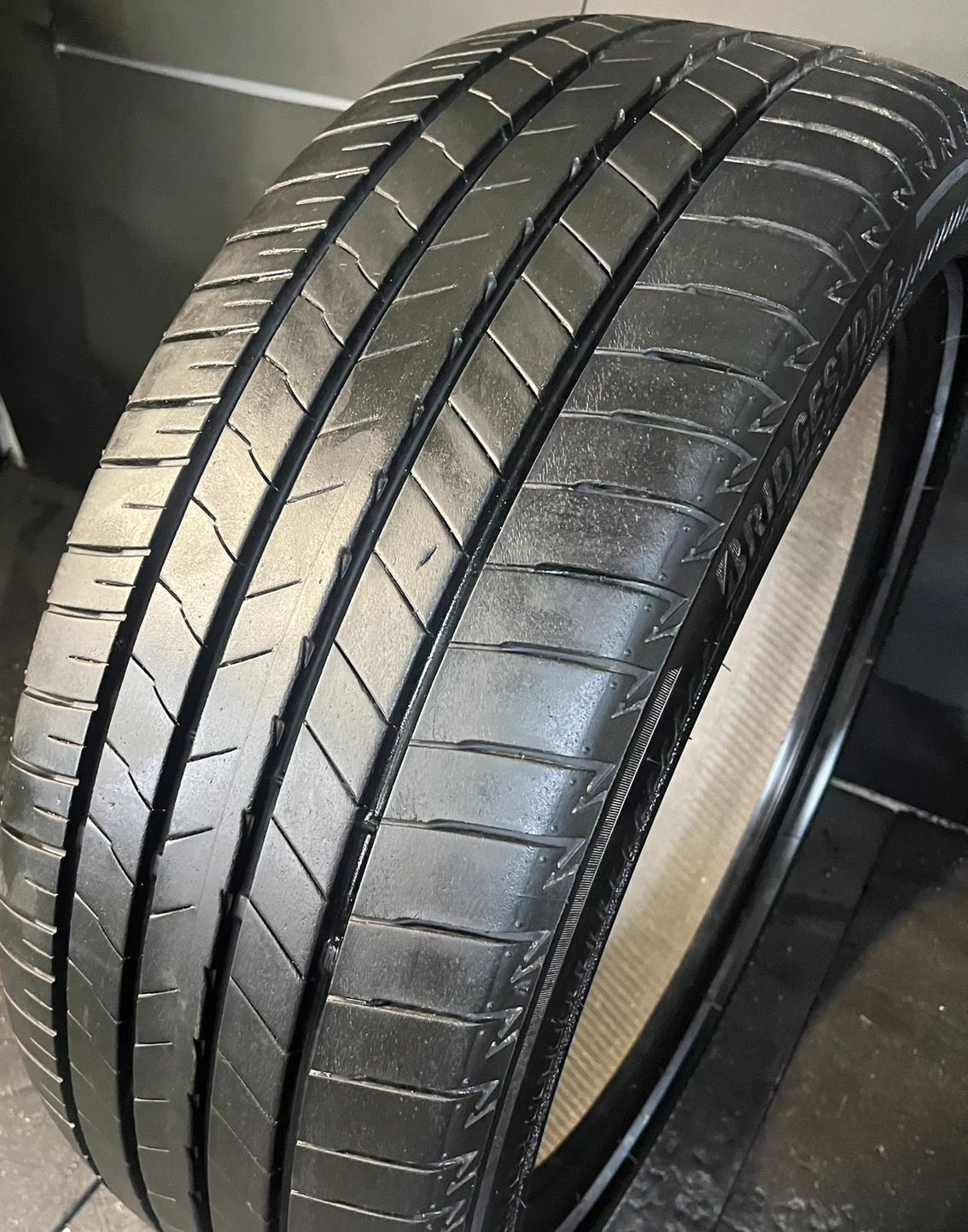 製 約9.3分山 ブリヂストン BRIDGESTONE トランザ TURANZA T005 RFT ランフラット 245 45R20 1本 h_309