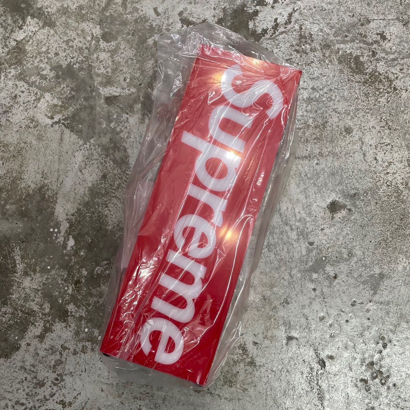 新品 国内正規 Supreme 23AW Box Logo Lamp ボックスロゴ ランプ シュプリーム レッド 78924A1