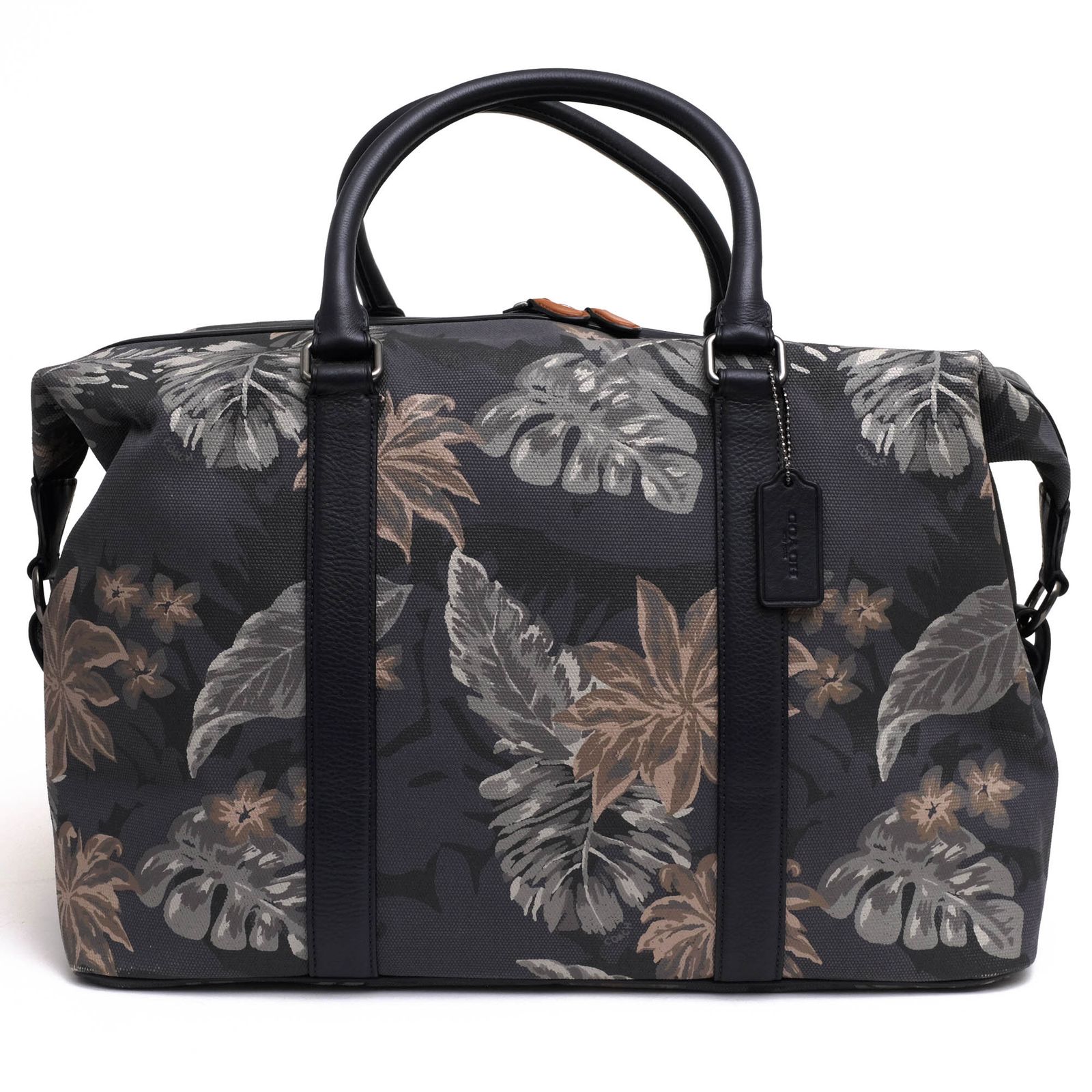 【極美品】コーチ メンズ ヘリテージ ダッフル 旅行用 ボストンバッグ 黒 COACH - コーチ／COACH バッグ ボストンバッグ 鞄 旅行鞄 メンズ