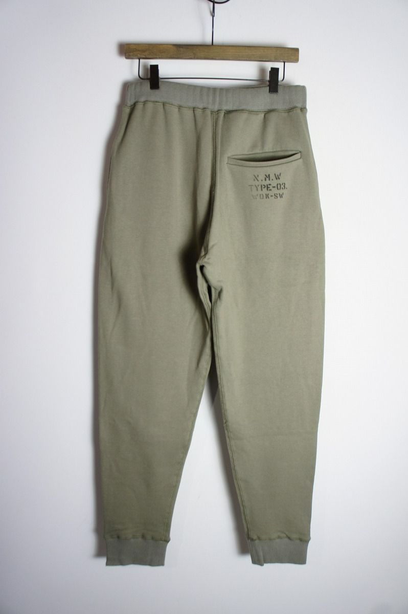 新品 NOWHAWノウハウ military wok sweat pants パジャマ スウェット パンツ オリーブ P-179-H カーキ1009O☆2  - メルカリ