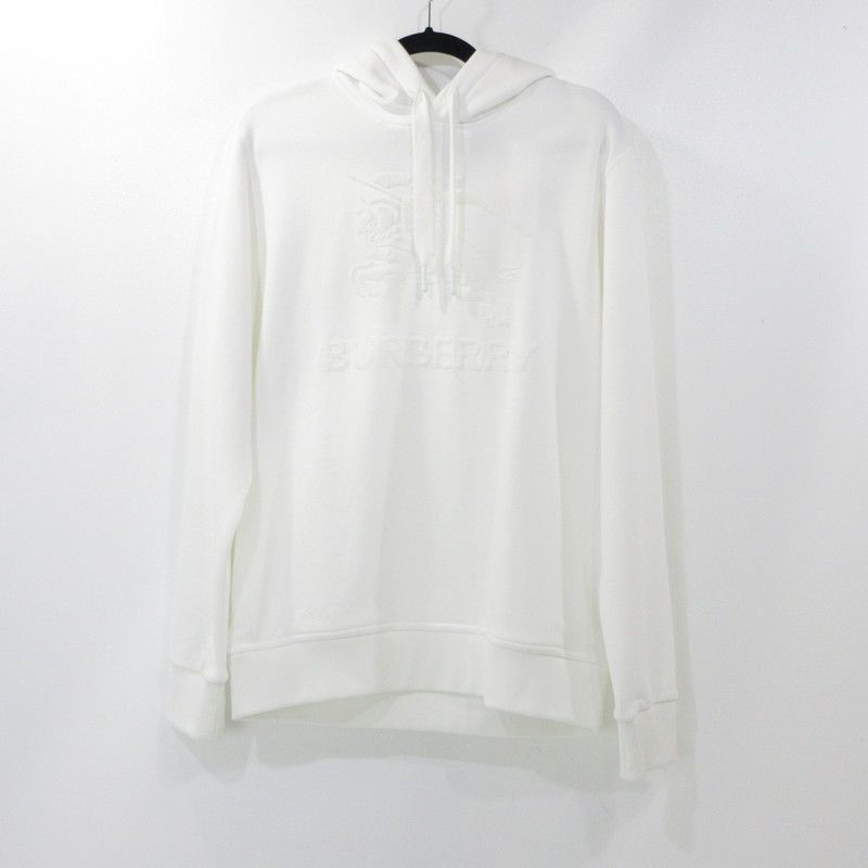 【姫路東店】 中古 BURBERRY London England | バーバリーロンドンイングランド パーカー EKD 8072753 国内正規品 ホワイト 【102】