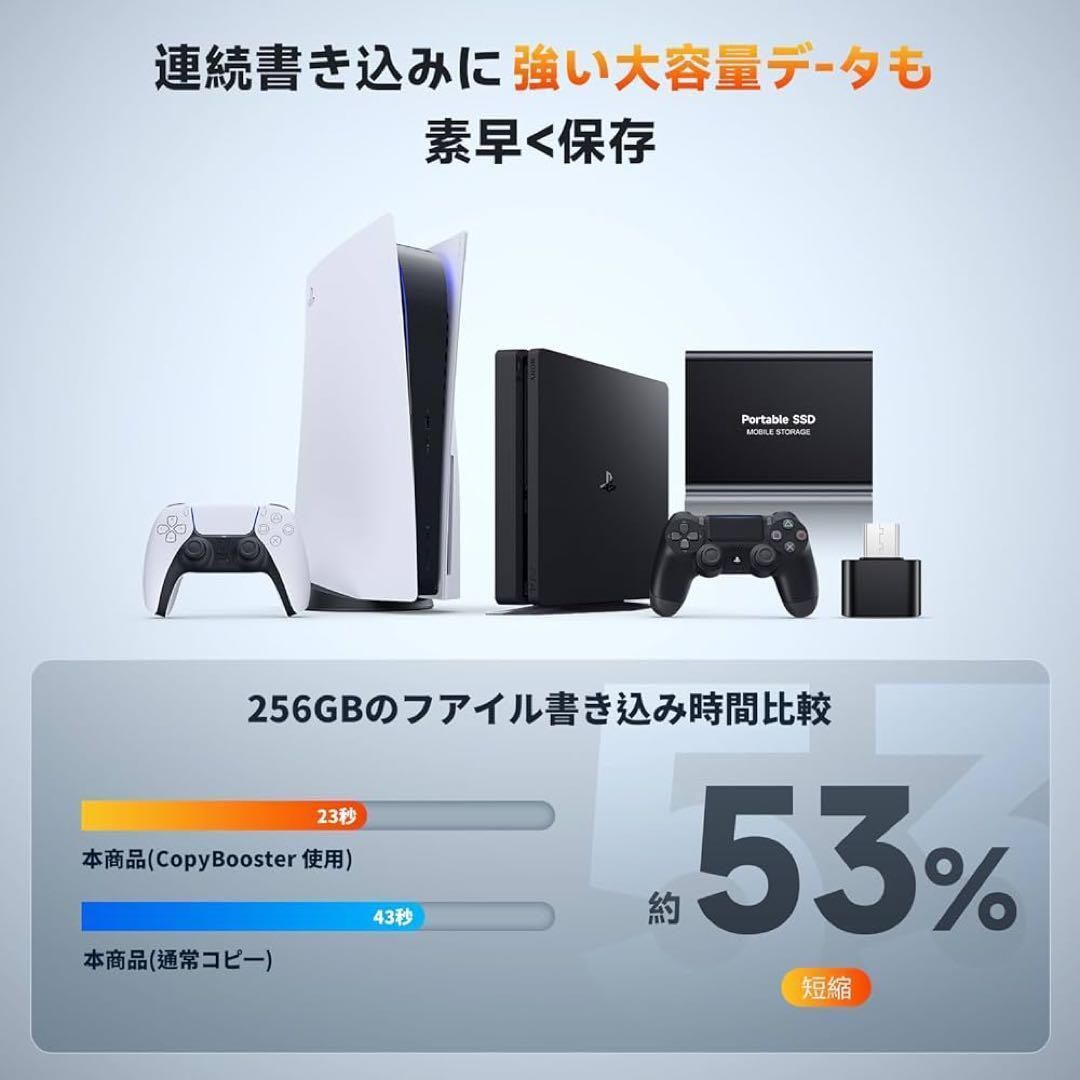 外付けSSD ポータブルSSD 新しいアップグレードされた外付けSSD 30TB 