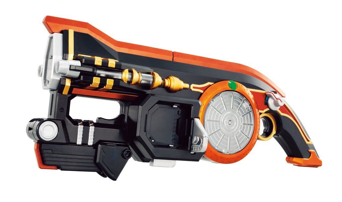 仮面ライダー鎧武 (ガイム) スクラッチ装填 DX火縄大橙DJ銃(中古品)