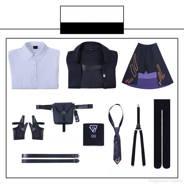 コスプレ衣装恋と深空-破夜ゲームアニメバトルスーツ二次元