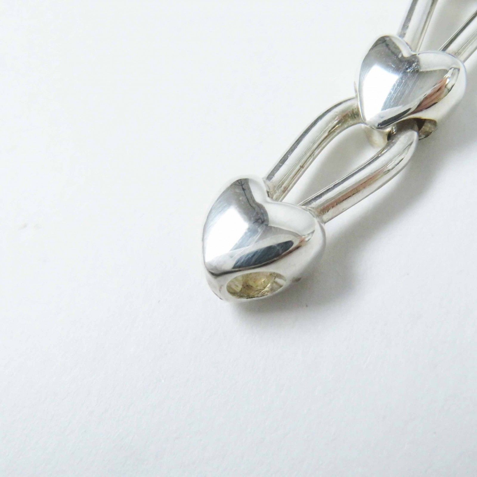 【極美品】ティファニー リボン ハート コンビ ブレスレット 925/750 極美品◎TIFFANY&Co. ティファニー ヴィンテージ ハートロック